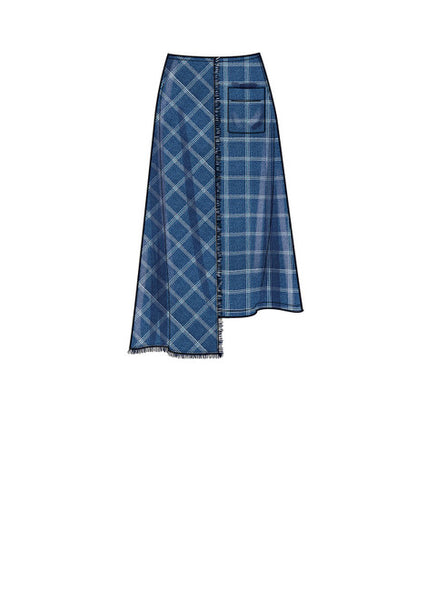 Pattern, SIMPLICITY 9648 Misses' Skirts