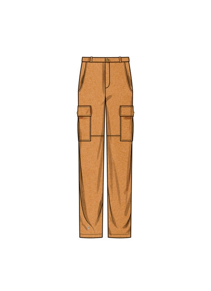 Pattern, SIMPLICITY 9693 Men's Cargo Pants