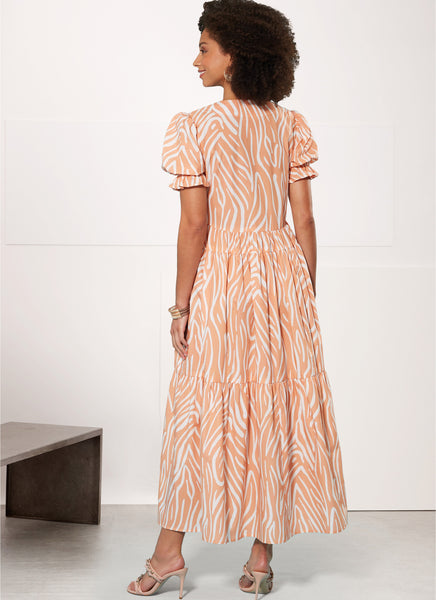 Pattern, SIMPLICITY 9702 Misses Empire Dress