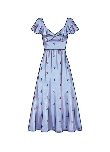 Pattern, SIMPLICITY 9704 Women's Dresses