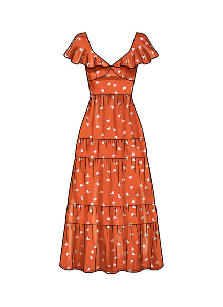Pattern, SIMPLICITY 9704 Women's Dresses