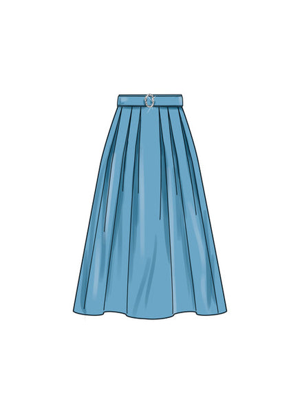 Pattern, SIMPLICITY 9711 Misses' Skirts