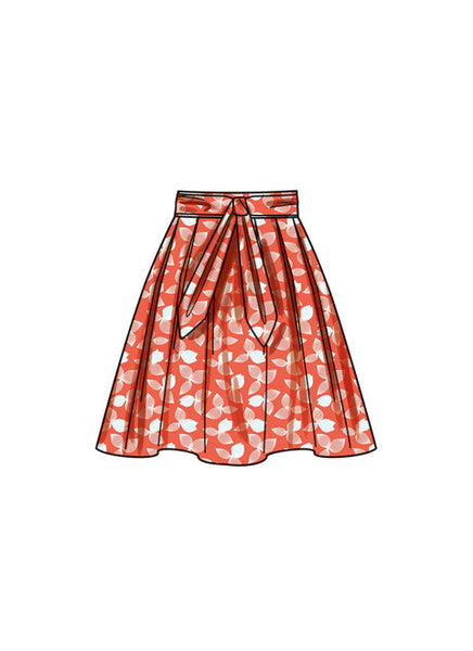 Pattern, SIMPLICITY 9711 Misses' Skirts