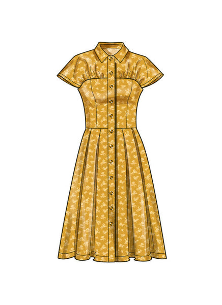 Pattern, SIMPLICITY 9743 Women's Dresses