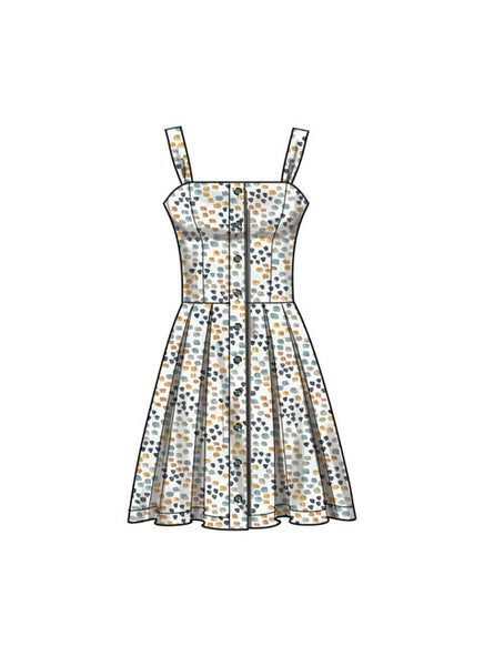 Pattern, SIMPLICITY 9743 Women's Dresses