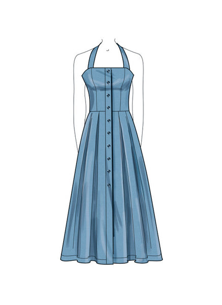 Pattern, SIMPLICITY 9743 Women's Dresses