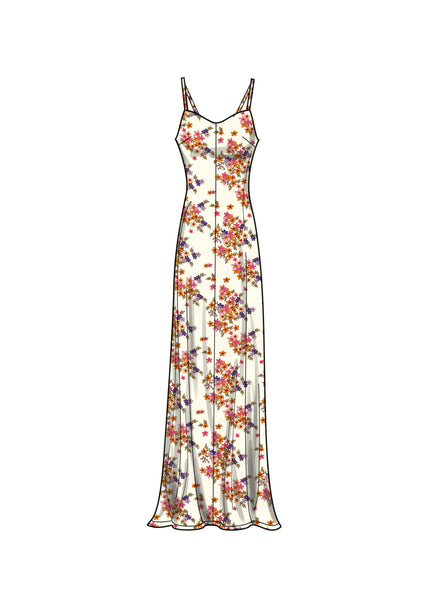 Pattern, SIMPLICITY 9745 Misses Slip Dress