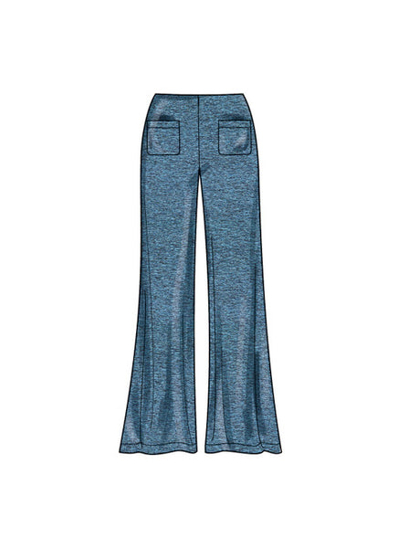 Pattern, SIMPLICITY 9752 Women's Knit Skirts and Pants in Two Lengths