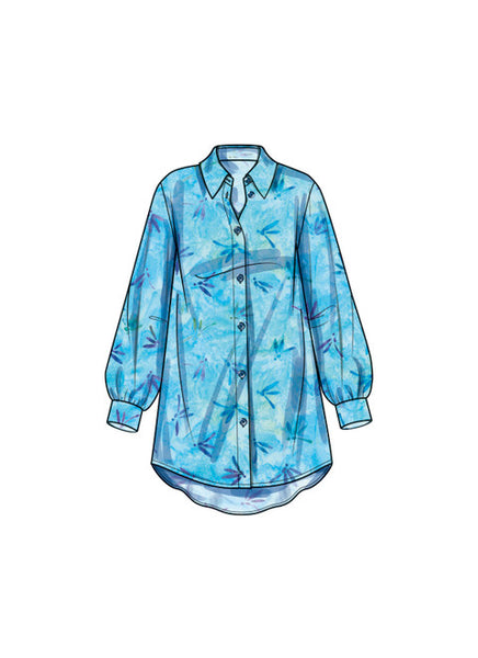 Pattern, SIMPLICITY 9756 Misses' and Women's Shirt, Pants and Halter Top for American Sewing Guild