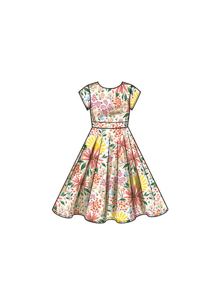 Pattern, SIMPLICITY 9799 Children's and Girls' Dresses