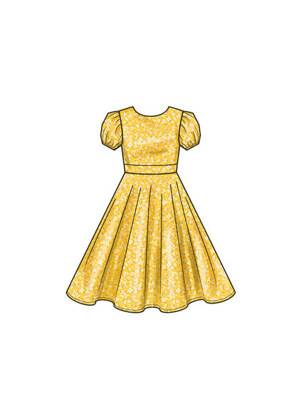 Pattern, SIMPLICITY 9799 Children's and Girls' Dresses