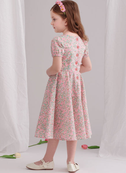 Pattern, SIMPLICITY 9799 Children's and Girls' Dresses