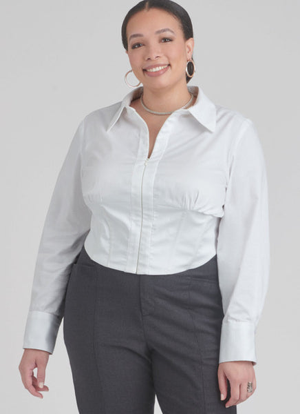 Pattern, SIMPLICITY 9855 Misses' and Women's Top and Pants