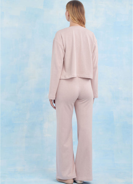 Pattern, SIMPLICITY 9857, Misses' Knit Loungewear
