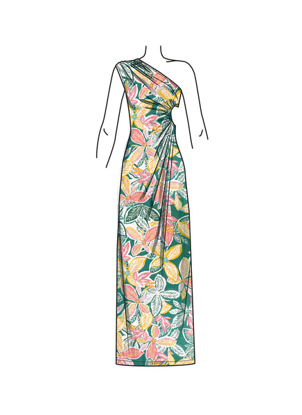 Pattern, SIMPLICITY 9885 Misses Dress with Length Variations