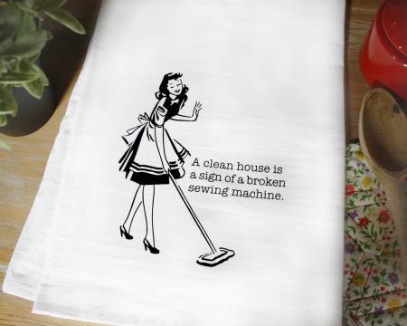Aunt Martha's Dirty Laundry - A Clean House Is A Sign of a Broken Sewing Machine # SPT6