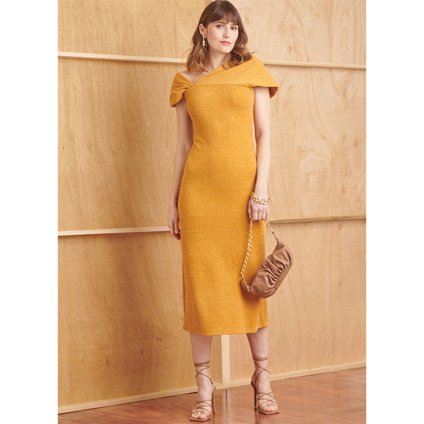 Pattern, SIMPLICITY 9820  Misses' Knit Dress and Shrug