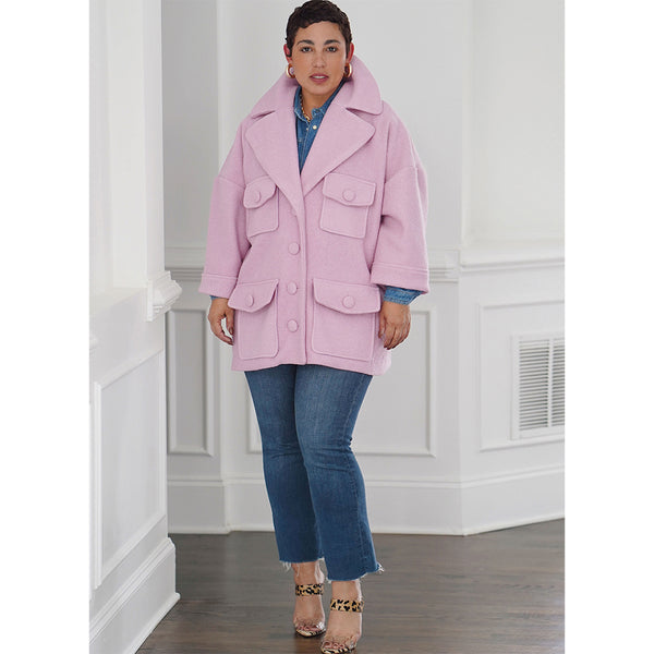 Pattern, SIMPLICITY 9824 Misses' Coat in Two Lengths