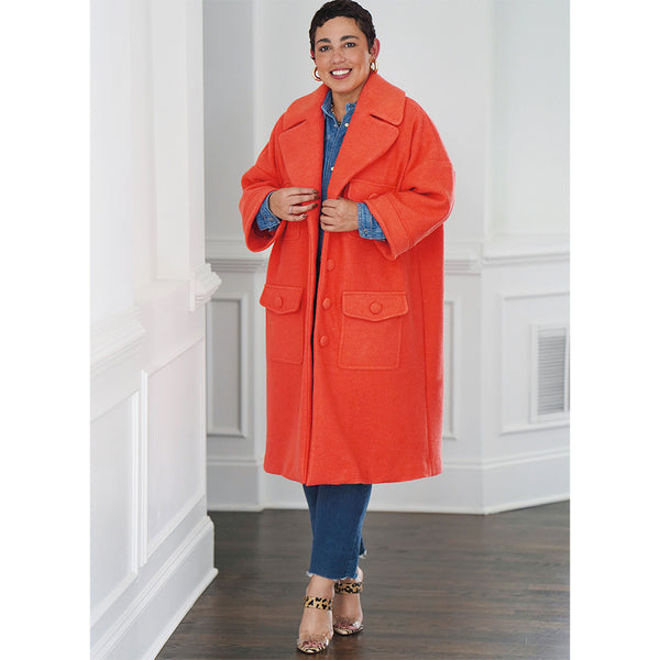 Pattern, SIMPLICITY 9824 Misses' Coat in Two Lengths