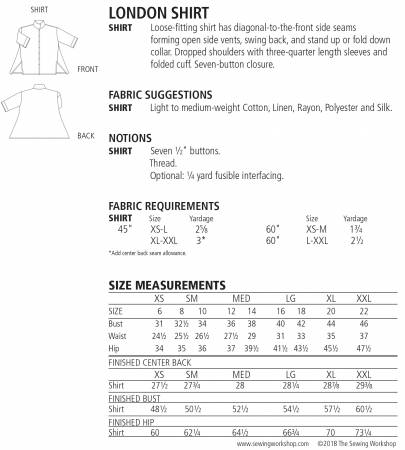 Pattern, London Shirt TSWPP063