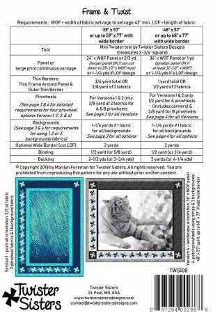 Pattern, Frame & Twist TWS108-NM