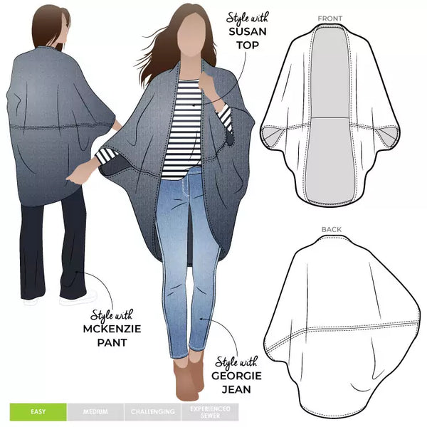 Pattern, Style ARC, Salma Wrap