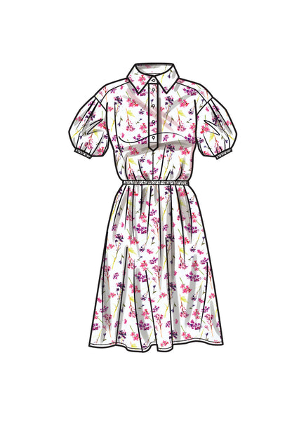 Pattern, SIMPLICITY 9888 Misses' Dresses
