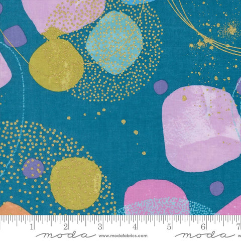 Fabric, Flirtation by Zen Chic Horizon Teal 51833M-14
