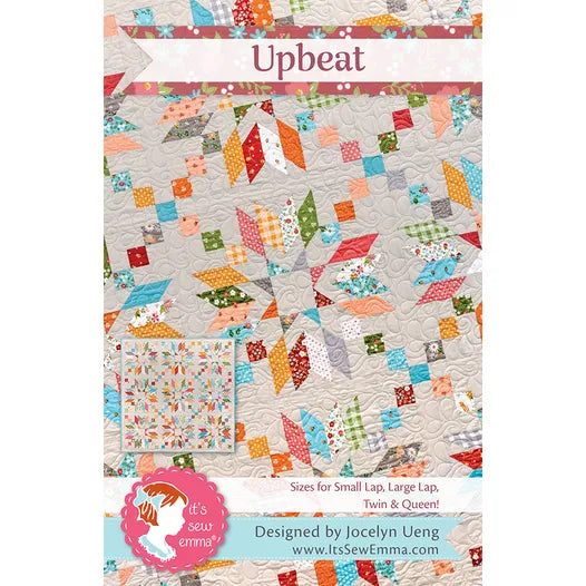 Pattern, Upbeat Quilt in Multiple Sizes ISE-271