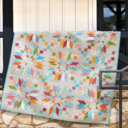 Pattern, Upbeat Quilt in Multiple Sizes ISE-271