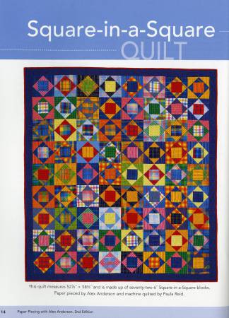 Book, Paper Piecing with Alex Anderson 10768