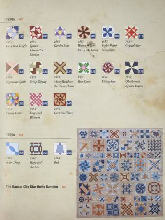 Book, The Kansas City Star Quilts Sampler - 60+ Blocks from 1928 to 1961, Barbara Brackman