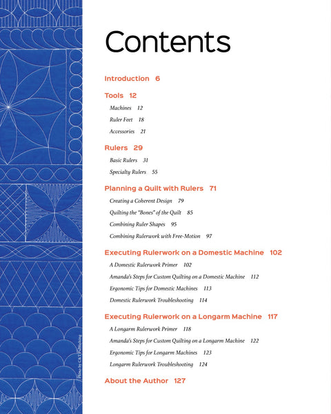 Book, The Ultimate Guide to Rulerwork Quilting with Amanda Murphy 11391