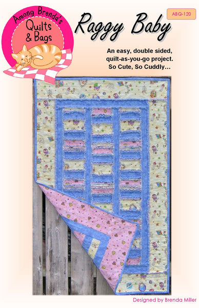 Pattern, ABQ, Raggy Baby Quilt, ABQ-120