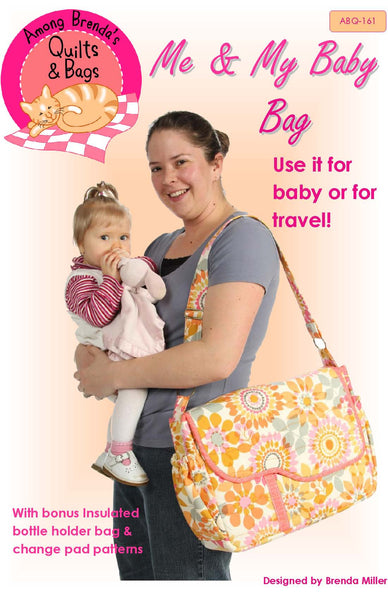 Pattern, ABQ, Me & My Baby Diaper Bag, ABQ-162