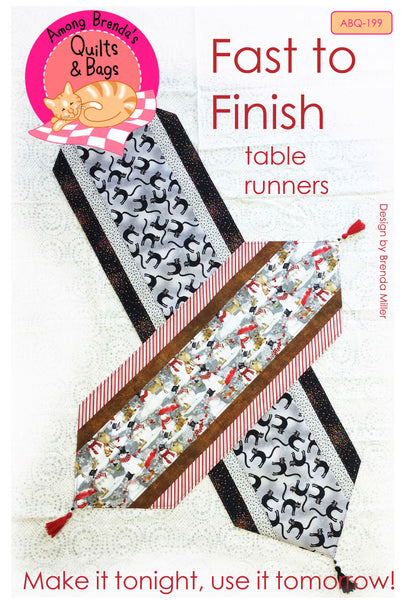 Pattern, ABQ, Fast to Finish Table Runners, ABQ-199