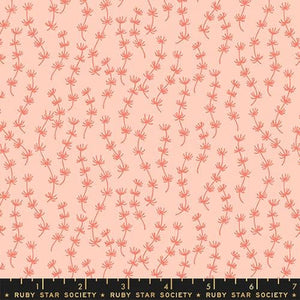 Fabric, Koi Pond by Rashida Coleman-Hale of Ruby Star Society, Peach Fizz 51041-13