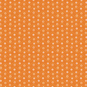 Fabric, Happiness Orange Multi Dot 90596-56