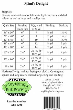 Pattern, Mimi's Delight ABB1201