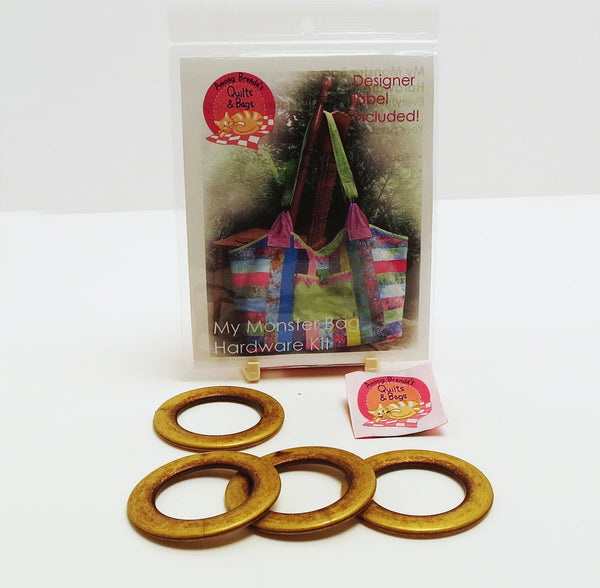 Bag Hardware, My Monster Bag kit with designer label