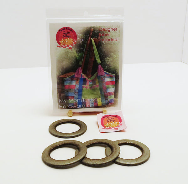 Bag Hardware, My Monster Bag kit with designer label
