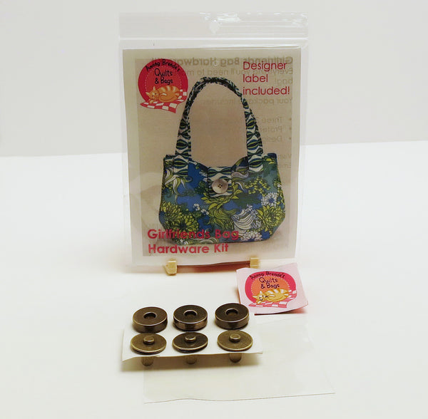 Bag Hardware, Girlfriends Bag kit with designer label