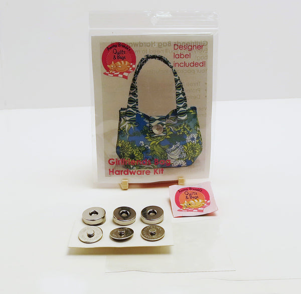 Bag Hardware, Girlfriends Bag kit with designer label
