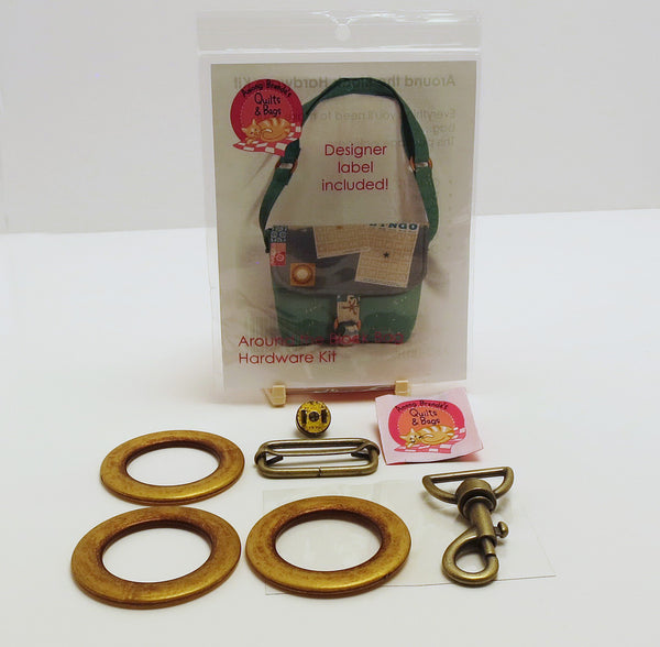 Bag Hardware, Around the Block Bag kit with designer label