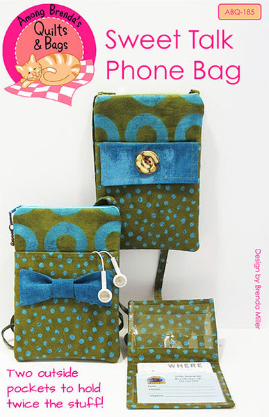 Pattern, ABQ, Sweet Talk Phone Bag, ABQ-185