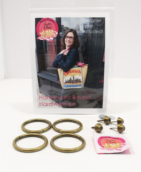 Bag Hardware Kit, Homeward Bound Bag with designer label