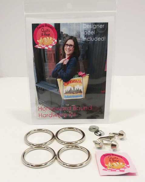 Bag Hardware Kit, Homeward Bound Bag with designer label
