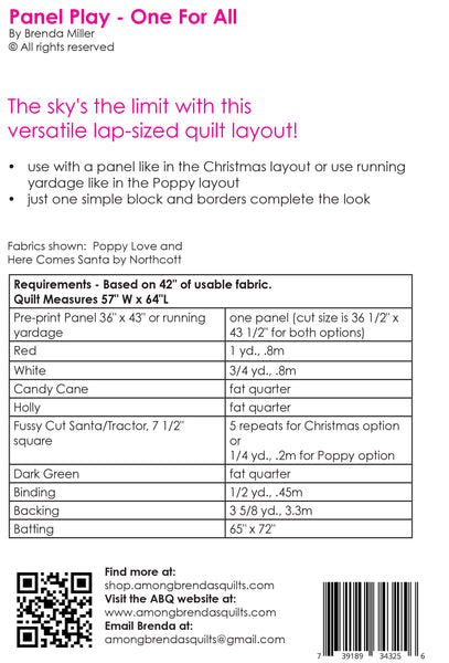 Pattern, ABQ, Panel Play - One For All, ABQ-204