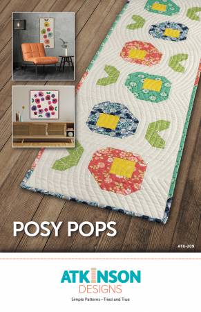 Pattern, Posy Pops, Runner and Wallhanging ATK-209