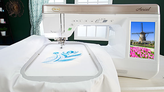 Sewing Machine, Baby lock Aerial Sewing and Embroidery Machine BLAE